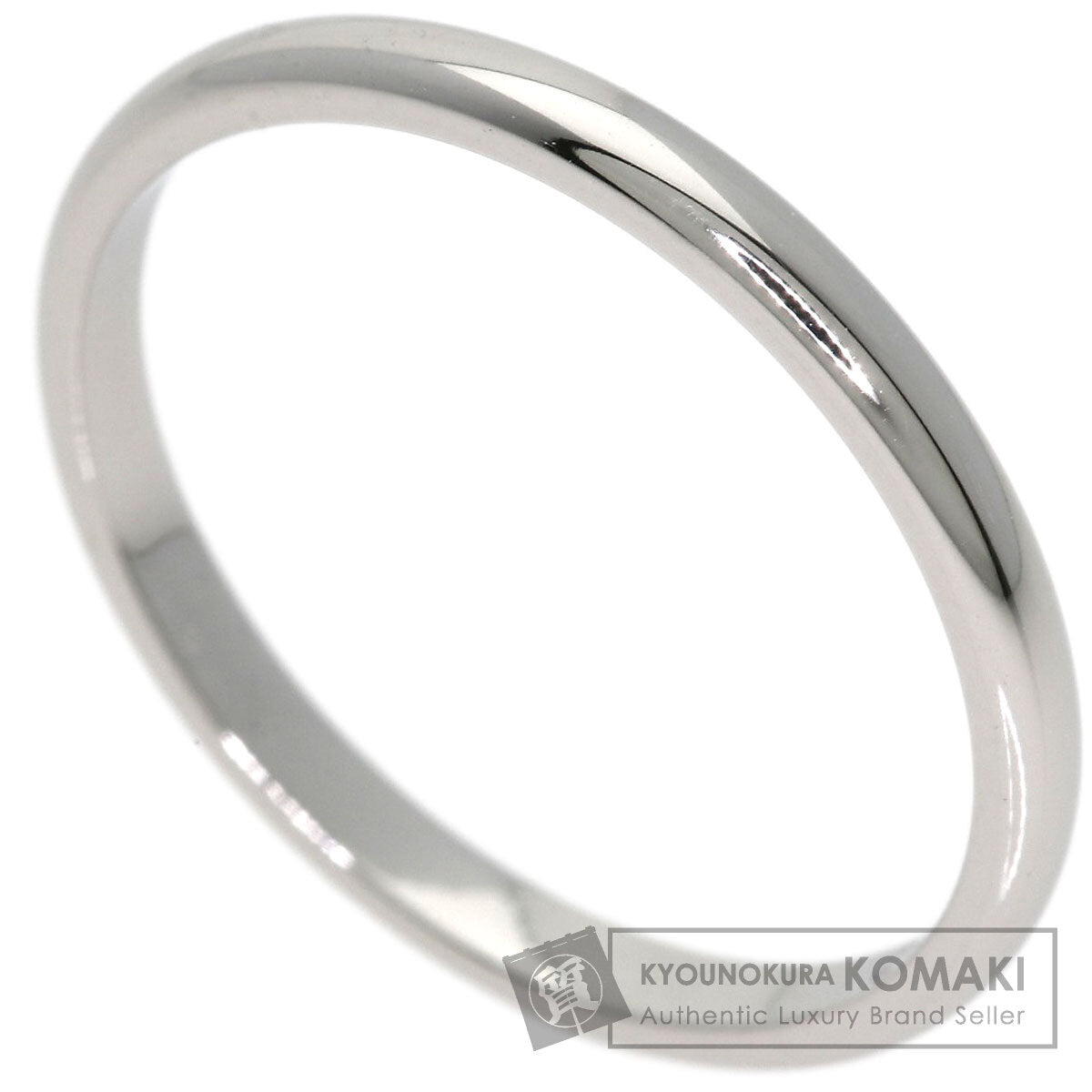 CARTIER Wedding #55 Ring Platinum PT950 Ladies [Used]
