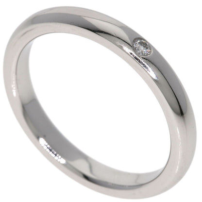 TIFFANY&Co. Stacking band 1P Diamond Ring Platinum PT950 Ladies [Used]