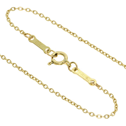 TIFFANY&Co. Open heart Necklace K18 Yellow Gold Ladies [Used]