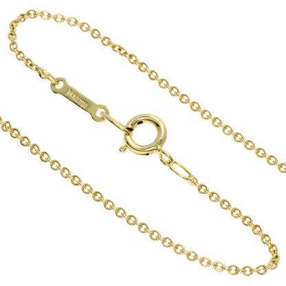 TIFFANY&Co. Open heart Necklace K18 Yellow Gold Ladies [Used]