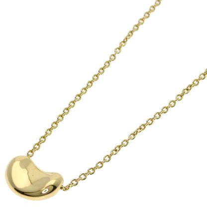 TIFFANY&Co. Bean Necklace K18 Yellow Gold Ladies [Used]