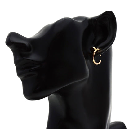 CARTIER Juste un Clou Hoop Earrings, Size SM, for the left ear. earring K18 Yellow Gold Ladies [Used]