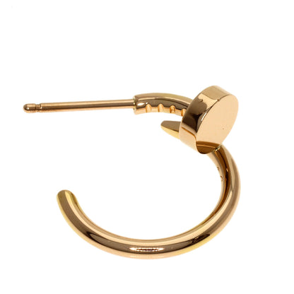 CARTIER Juste un Clou Hoop Earrings, Size SM, for the left ear. earring K18 Yellow Gold Ladies [Used]