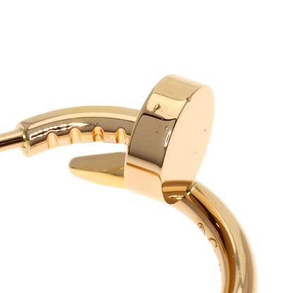 CARTIER Juste un Clou Hoop Earrings, Size SM, for the left ear. earring K18 Yellow Gold Ladies [Used]