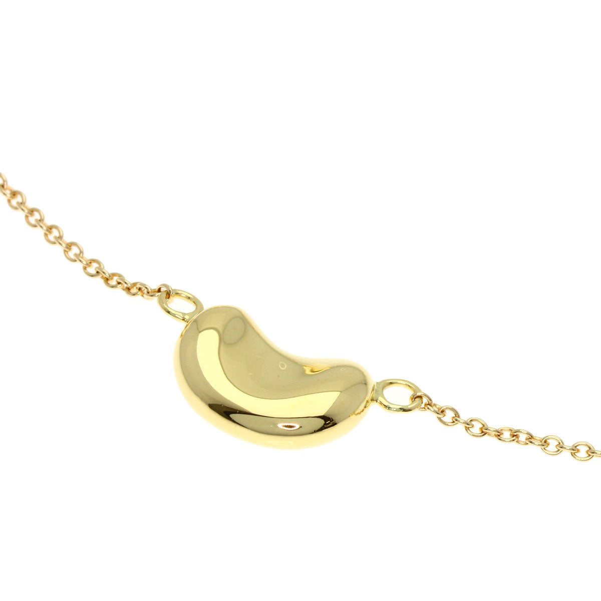ティファニー 5P ビーン ブレスレット K18イエローゴールド レディース 【中古】【TIFFANY&Co.】