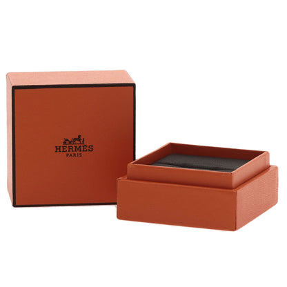 HERMES Ever Shane Dunkle #52 Ring Silver Ladies [Used]