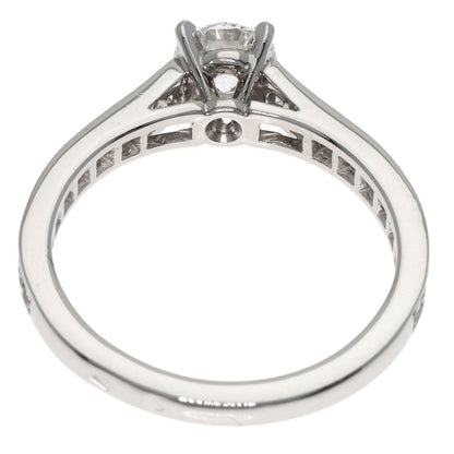 CARTIER Solitaire Diamond G-VVS2-VG #48 Ring Platinum PT950 Ladies [Used]
