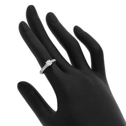 CARTIER Solitaire Diamond G-VVS2-VG #48 Ring Platinum PT950 Ladies [Used]
