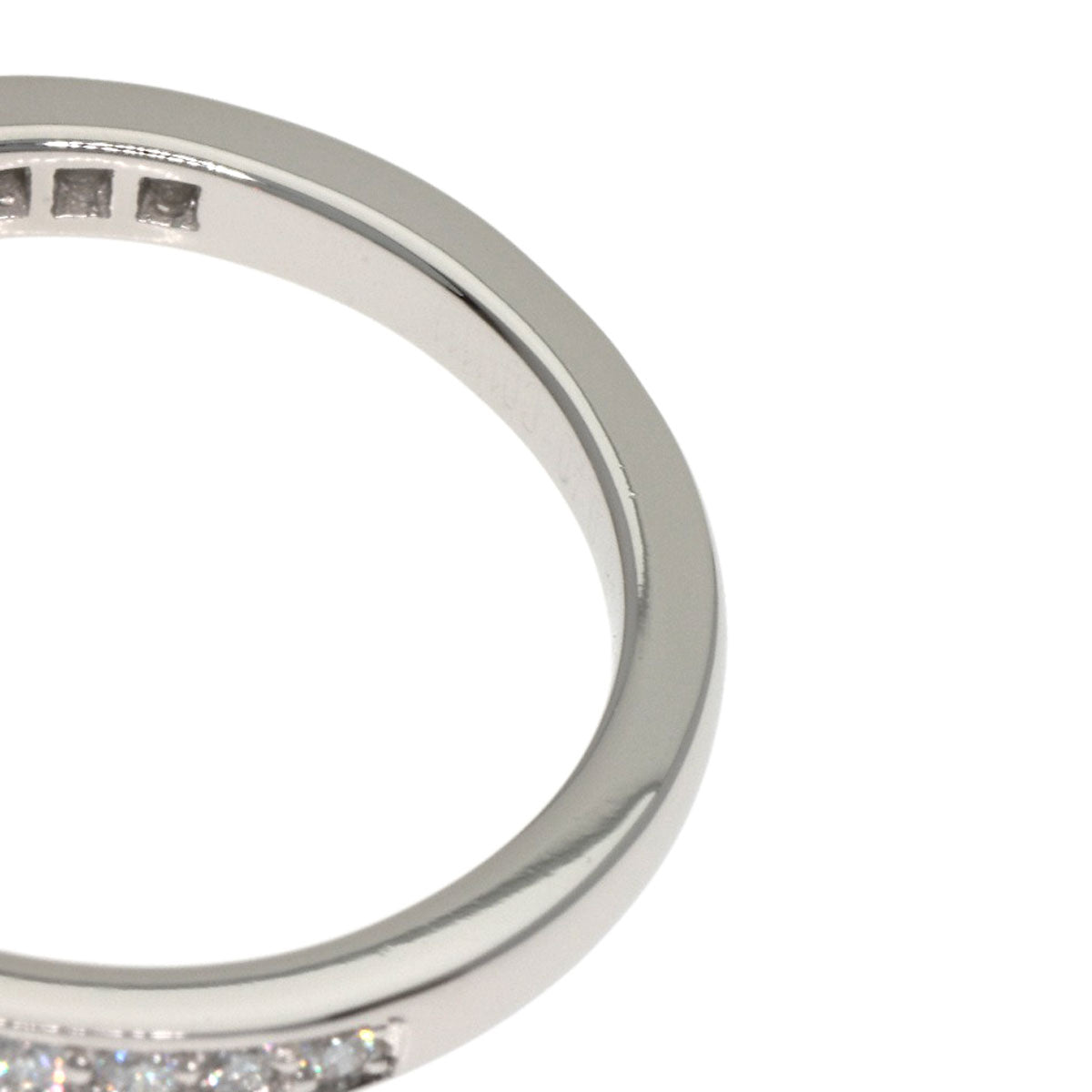 CARTIER Solitaire Diamond G-VVS2-VG #48 Ring Platinum PT950 Ladies [Used]
