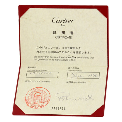 CARTIER C2 Vintage 3 Color #53 Ring K18 Yellow Gold K18 White GoldLadies [Used]
