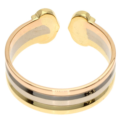 CARTIER C2 Vintage 3 Color #53 Ring K18 Yellow Gold K18 White GoldLadies [Used]