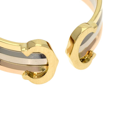 CARTIER C2 Vintage 3 Color #53 Ring K18 Yellow Gold K18 White GoldLadies [Used]