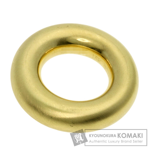 Gimel Circle Pendant top 18K Ladies [Used]