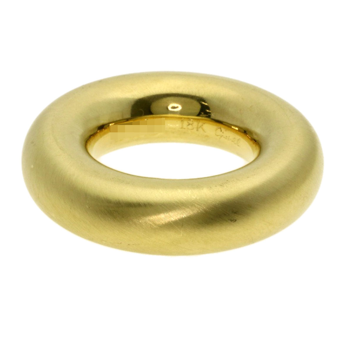 Gimel Circle Pendant top 18K Ladies [Used]