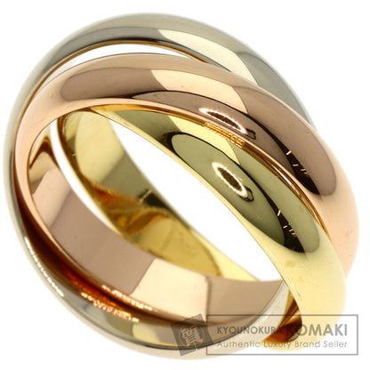 CARTIER Trinity #50 Ring K18 Yellow Gold K18 White GoldLadies [Used]