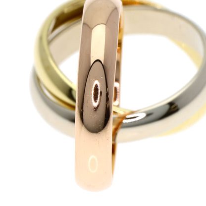 CARTIER Trinity #50 Ring K18 Yellow Gold K18 White GoldLadies [Used]