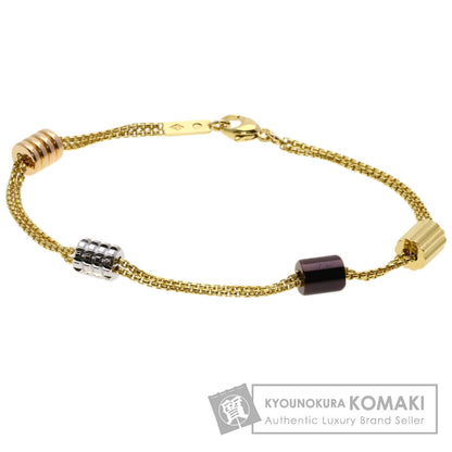 ブシュロン キャトル ブレスレット K18イエローゴールド/K18WG/K18PG レディース 【中古】【Boucheron】