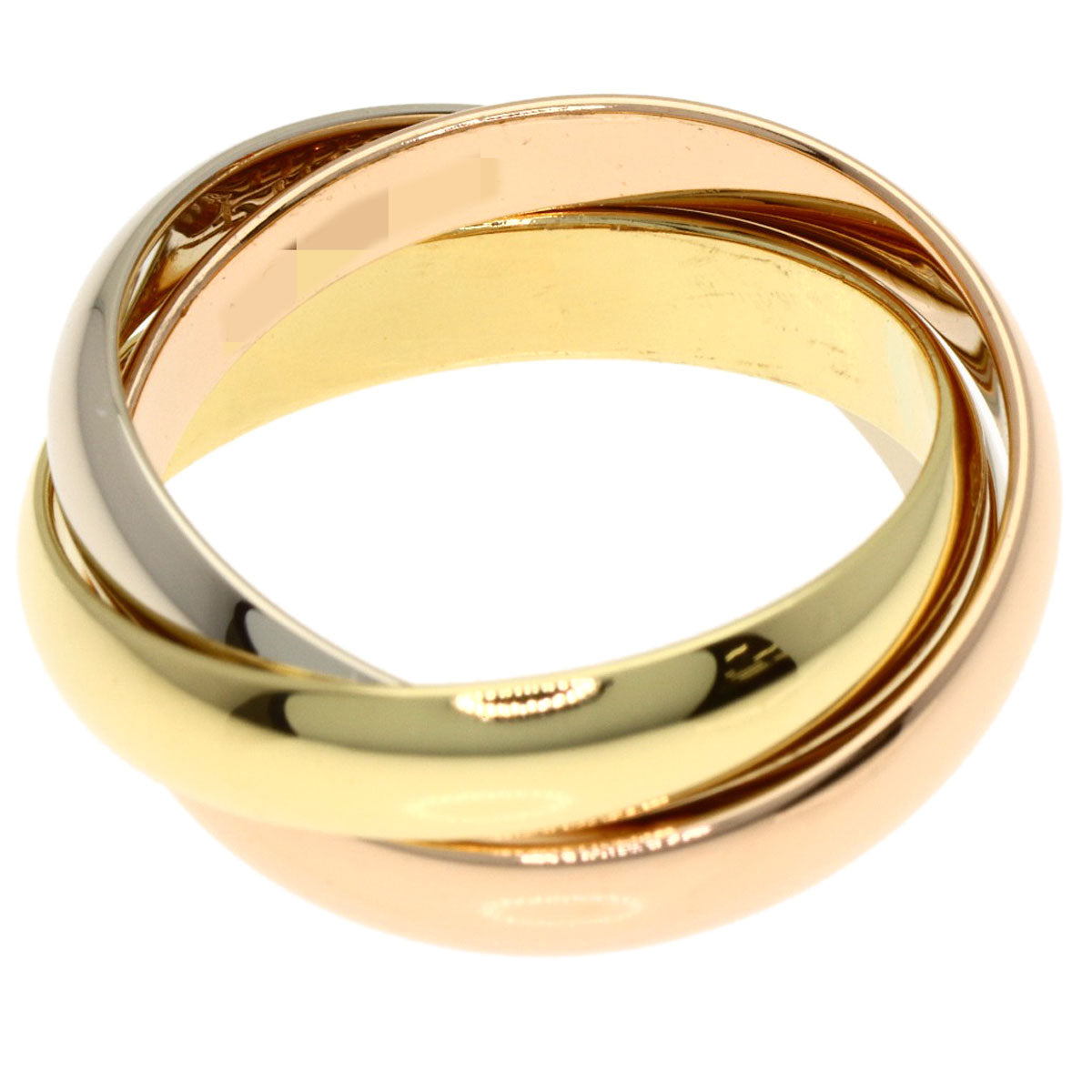 カルティエ トリニティ #49 リング・指輪 K18イエローゴールド/K18PG/K18WG レディース 【中古】【CARTIER】
