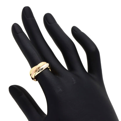カルティエ トリニティ #49 リング・指輪 K18イエローゴールド/K18PG/K18WG レディース 【中古】【CARTIER】