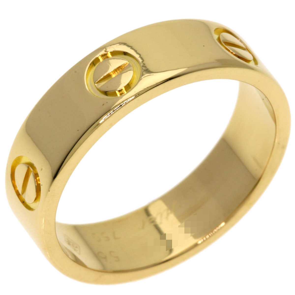 CARTIER love ring #56 Ring K18 Yellow Gold Ladies [Used]