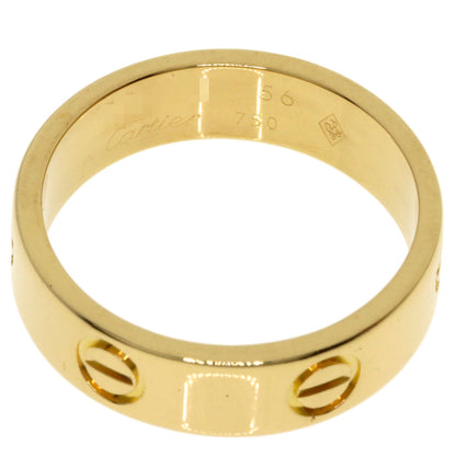 CARTIER love ring #56 Ring K18 Yellow Gold Ladies [Used]