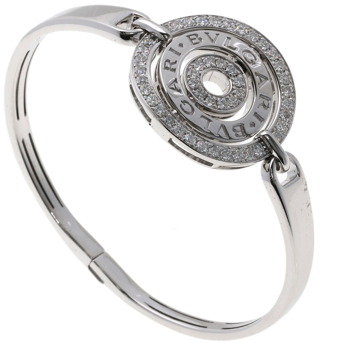 ブルガリ アストラーレ チェルキ ダイヤモンド ブレスレット K18ホワイトゴールド レディース 【中古】【BVLGARI】