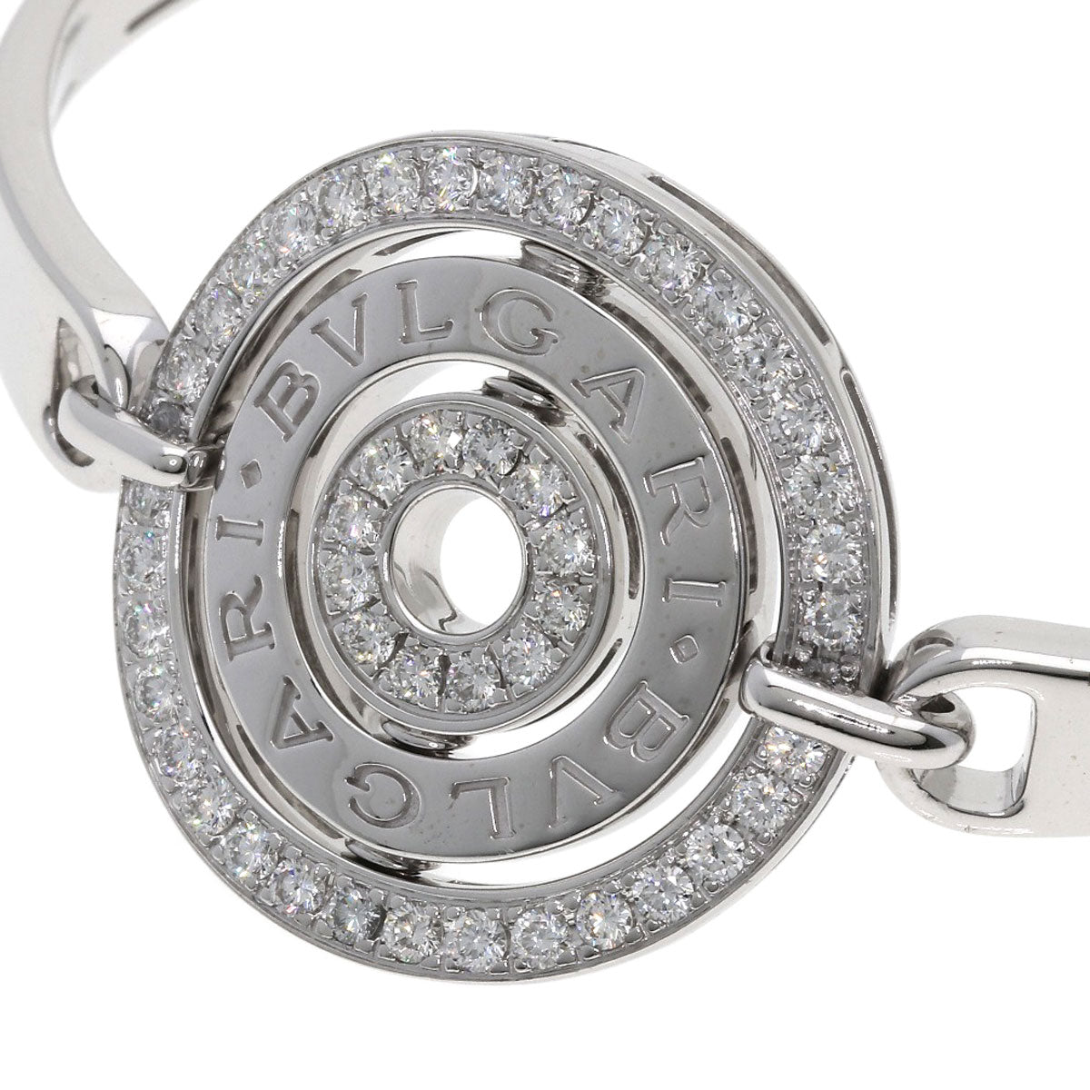 ブルガリ アストラーレ チェルキ ダイヤモンド ブレスレット K18ホワイトゴールド レディース 【中古】【BVLGARI】