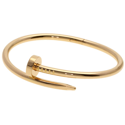 CARTIER Juste Uncre Classic LM #16 Bracelet K18 Pink Gold Ladies [Used]