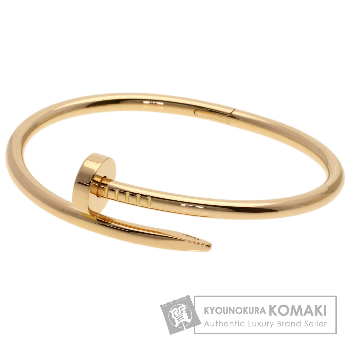 CARTIER Juste Uncre Classic LM #16 Bracelet K18 Pink Gold Ladies [Used]