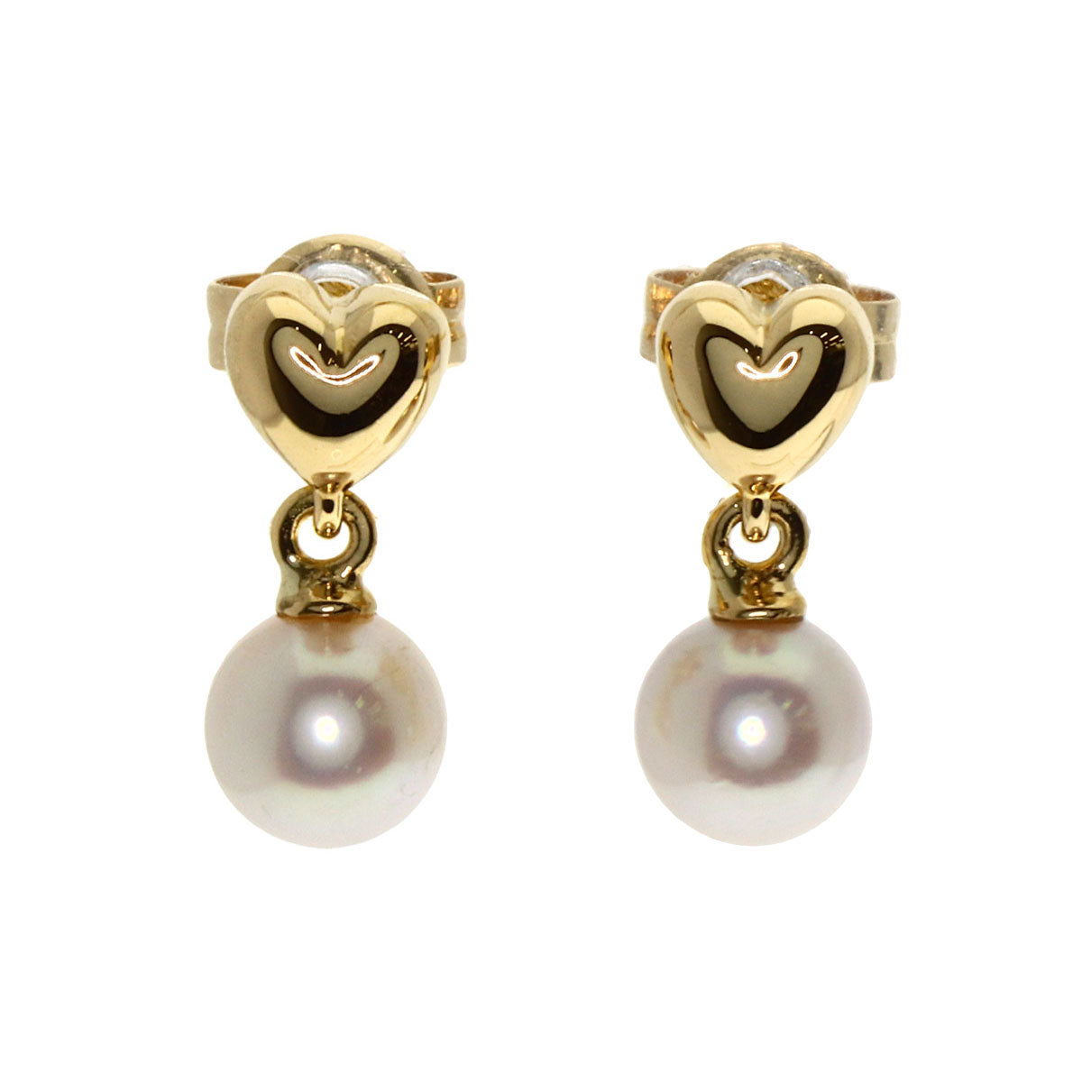 TASAKI Pearl Pearl earring K18 Yellow Gold Ladies [Used]