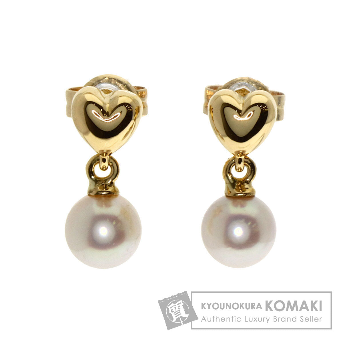 TASAKI Pearl Pearl earring K18 Yellow Gold Ladies [Used]