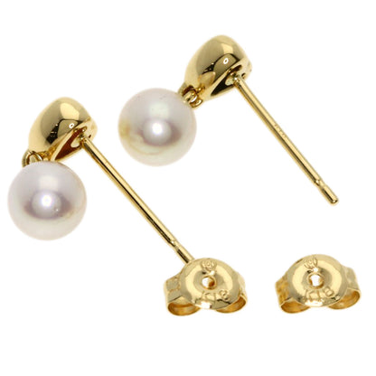 TASAKI Pearl Pearl earring K18 Yellow Gold Ladies [Used]