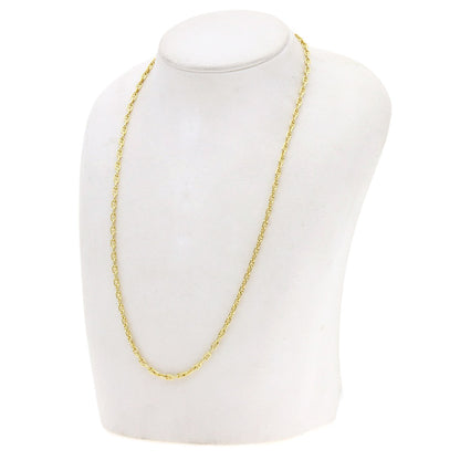 Balestra Chain Necklace K18 Yellow Gold 14.8g　Ladies