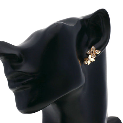 LOUIS VUITTON Star Blossom Double Diamond Right Earphone earring K18 Pink Gold Ladies [Used]
