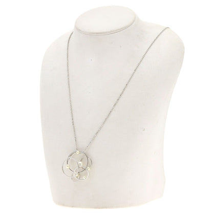 TASAKI Enima Pearl Pearl Necklace K18 White Gold Ladies [Used]