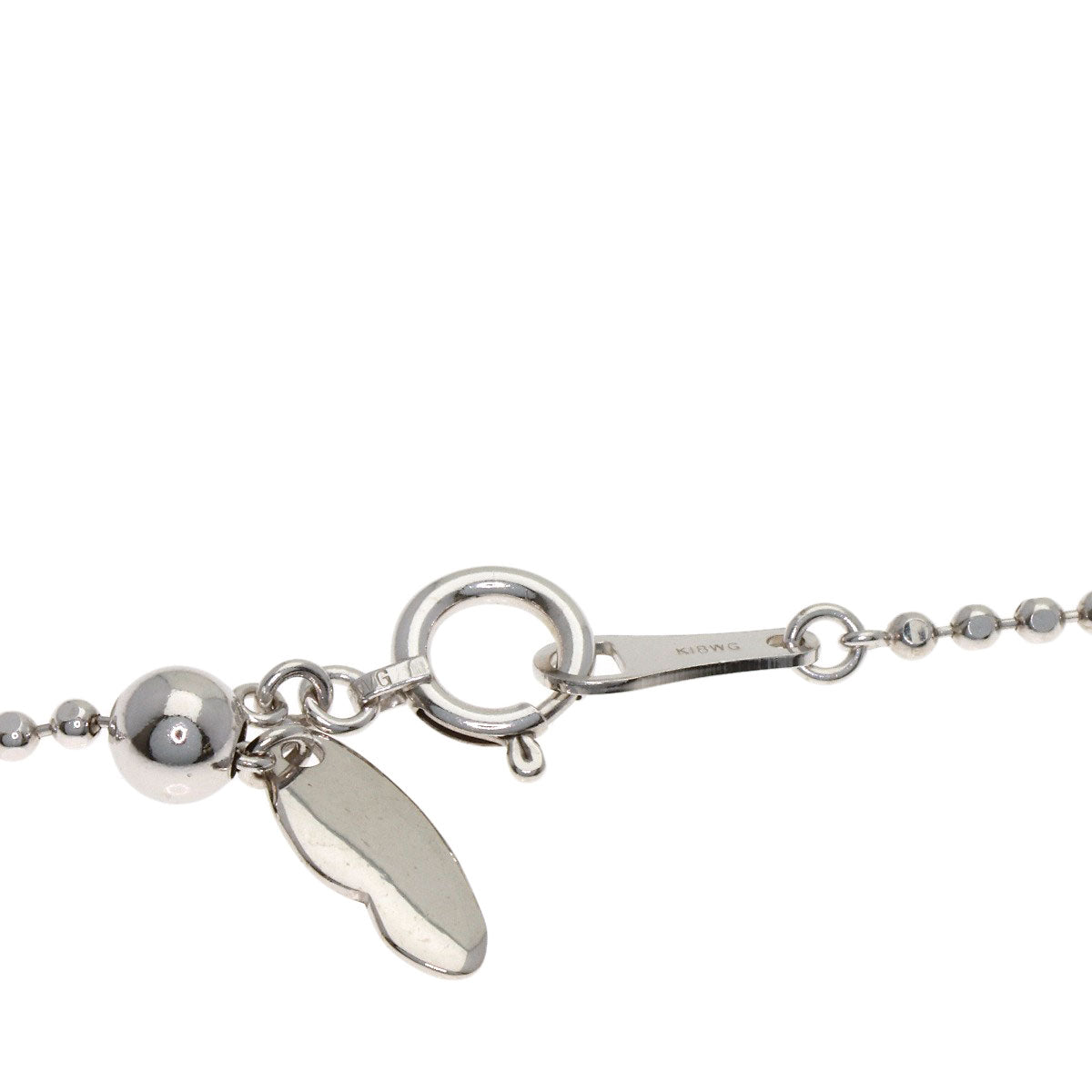 TASAKI Enima Pearl Pearl Necklace K18 White Gold Ladies [Used]
