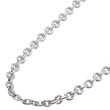 Chaumet Roll Chain 15.9" Necklace K18 White Gold Ladies [Used]
