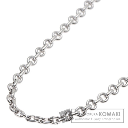 Chaumet Roll Chain 15.9" Necklace K18 White Gold Ladies [Used]