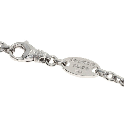 Chaumet Roll Chain 15.9" Necklace K18 White Gold Ladies [Used]
