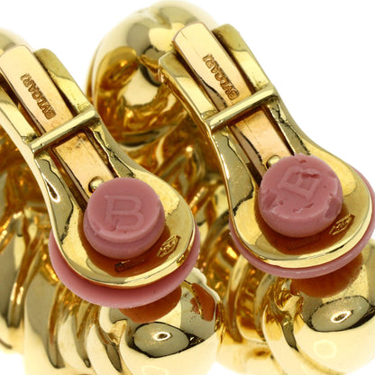 BVLGARI Spiga Earring K18 Yellow Gold Ladies [Used]