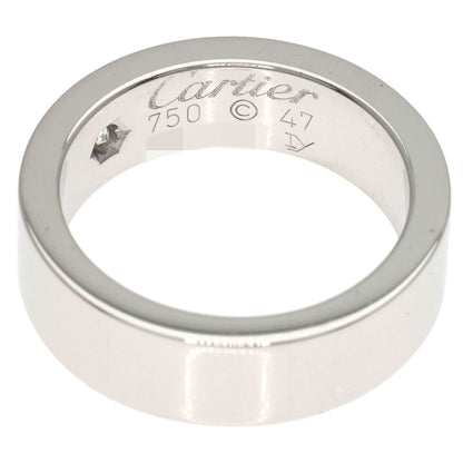 CARTIER Love Ring 1P Diamond 2006 Christmas Limited #47 Ring K18 White Gold Ladies [Used]