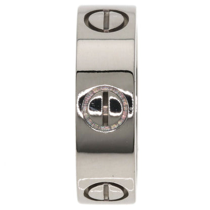 CARTIER love ring #47 Ring K18 White Gold Ladies [Used]