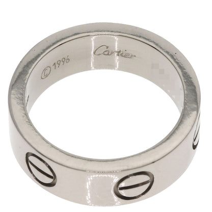 CARTIER love ring #47 Ring K18 White Gold Ladies [Used]