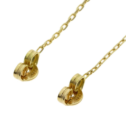 GUCCI Multi-stone Double G earring K18 Yellow Gold Ladies [Used]