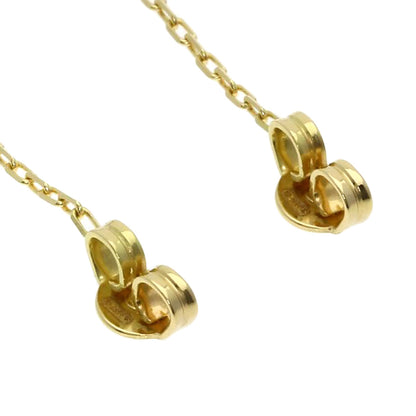 GUCCI Multi-stone Double G earring K18 Yellow Gold Ladies [Used]