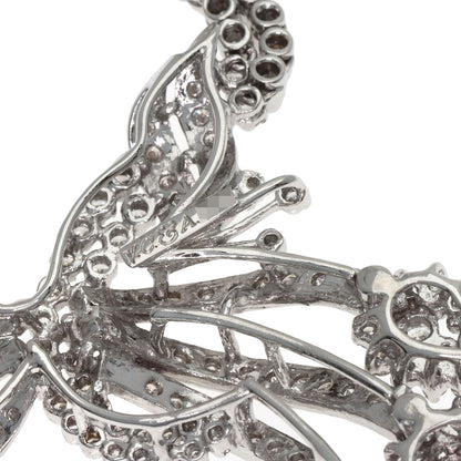 Diamond Necklace K18 White Gold 17.1g　Ladies