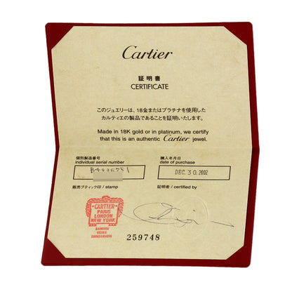 CARTIER Tank Citrin #51 Ring K18 Yellow Gold Ladies [Used]