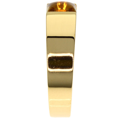 CARTIER Tank Citrin #51 Ring K18 Yellow Gold Ladies [Used]