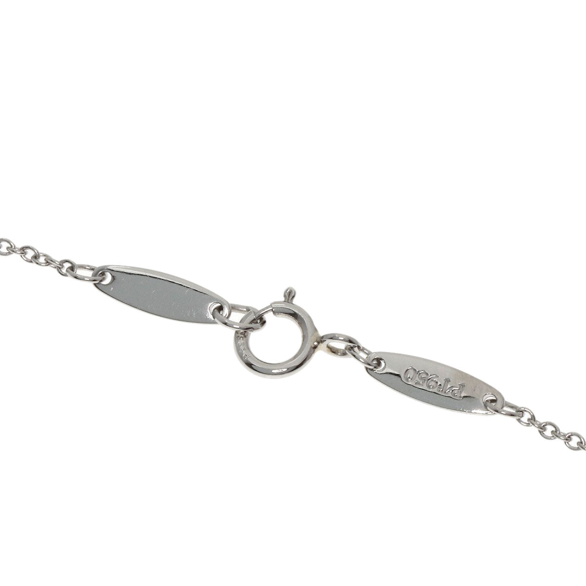 TIFFANY&Co. By The Yard Diamond Necklace Platinum PT950 Ladies [Used]
