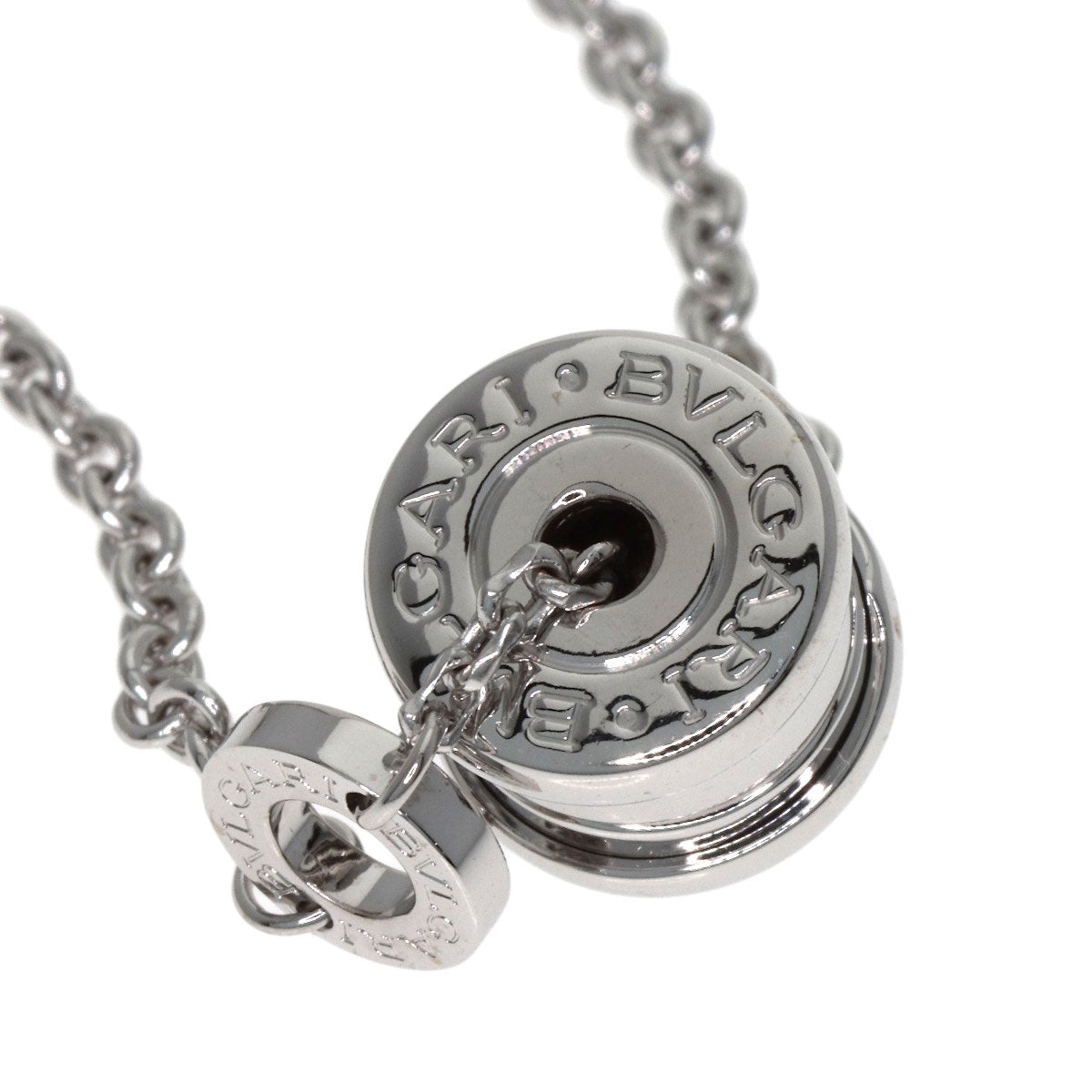 BVLGARI B.zero1 element Bracelet K18 White Gold Ladies [Used]